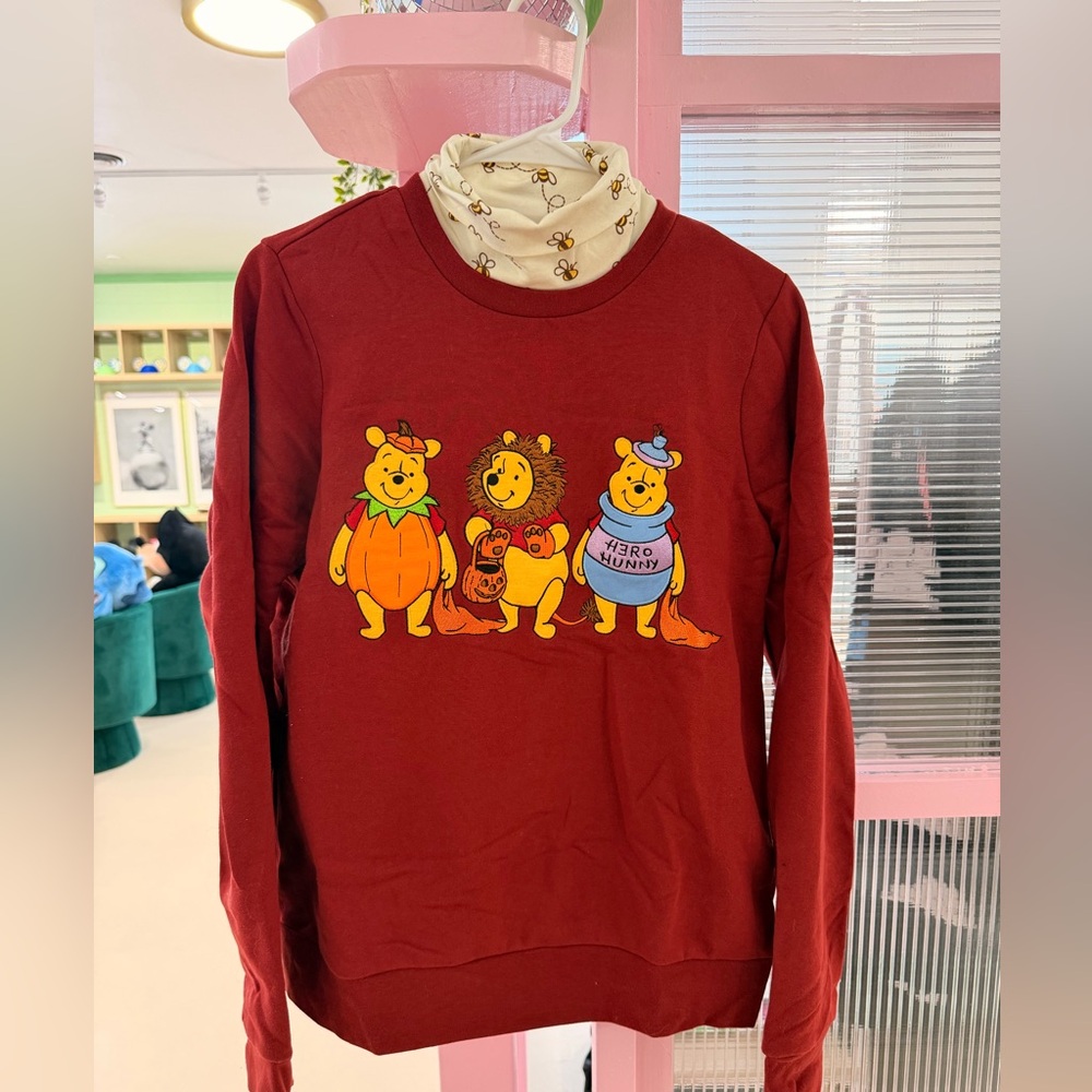 Vintage fall Pooh bear sweatshirt